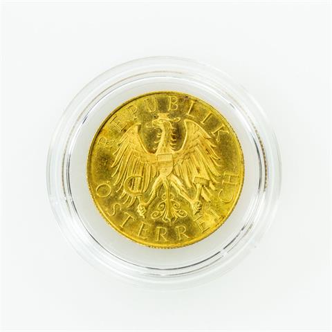 Österreich - 25 Schilling 1926, GOLD,