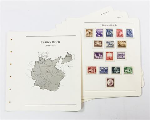 Briefmarken - Deutsches Reich. Kleiner postfrischer Sammlungsteil