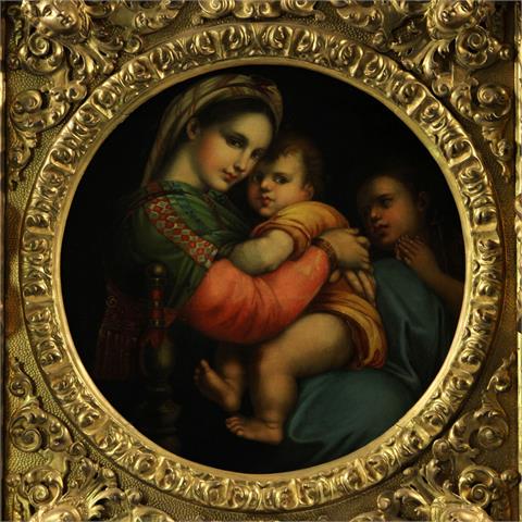 Kopist (19. Jh.): Madonna della Sedia.