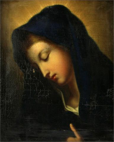 SASSOFERRATO, G.B.S., Nachfolger, 19. Jh. (1609-1685): Madonna.