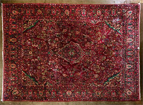 Orientteppich. SAROUGH- alt/PERSIEN, 1. Hälfte 20. Jh., 346 x 265 cm
