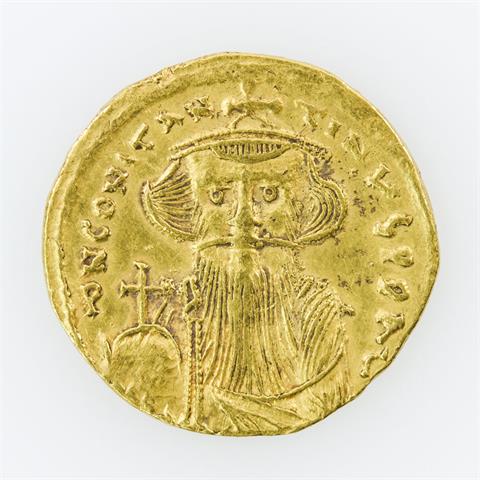 Byzanz - Constnas II. (641-668), GOLD Solidus,