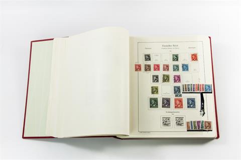Briefmarken - Französische Zone / Saarland. Kabe Drehstabbinder mit augenscheinlich kompletter Sammlung Französische Zone.
