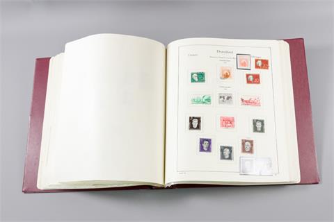 Briefmarken - DDR etwas SBZ. Sammlung DDR im Kabe Album. Beginnend mit etwas SBZ, Bl. 6 postfrisch, dann DDR ab 1949
