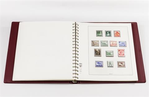Briefmarken - DR super postfrisch Sammlung DR ab 1933 im Lindner Vordruckalbum.