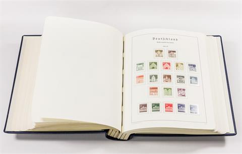 Briefmarken - Deutschland. Leuchtturm Vordruckalbum mit Alliierte Besetzung,