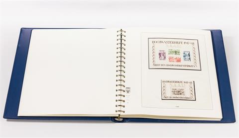Briefmarken - Saarland. Wunderschöne komplette postfrische Sammlung Saarland ab 1947-1959.