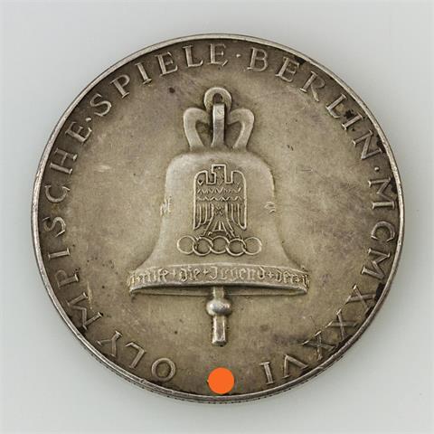 Medaille - Olympische Spiele Berlin 1936, Zur Ehre des Vaterlandes zum Ruhme des Sports,