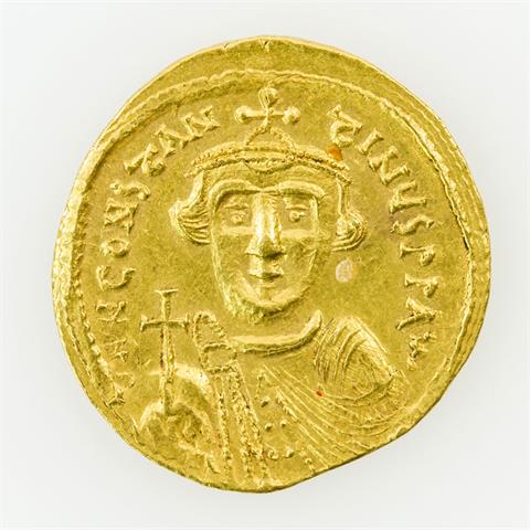 Byzanz - Constans II (641-668), GOLD Solidus,