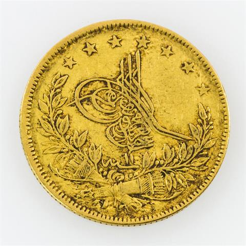 Türkei/GOLD - 100 Kuris 1917,