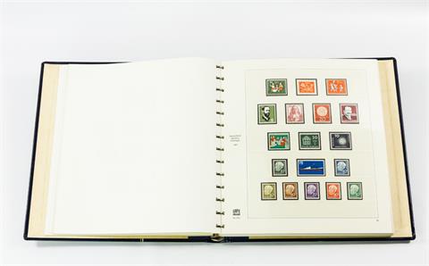 Briefmarken - BRD. Sehr saubere postfrische Sammlung BRD im Safe Vordruckalbum von 1949 - 72 komplett.