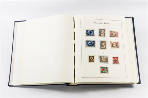 Briefmarken - Deutsches Reich. Sammlung Deutsches Reich gestempelt ab 1933 bis 45.