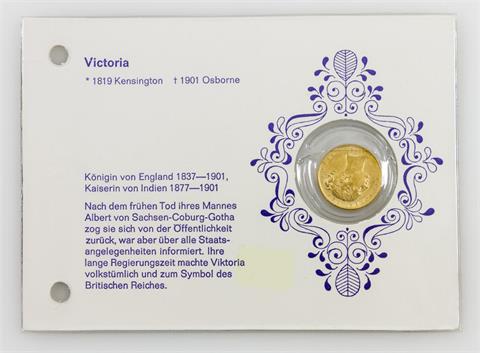 Großbritannien/GOLD - 1 Sovereign 1863, Victoria,