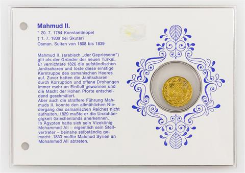 Türkei/GOLD - 1 Mahmudiye, Mahmud II.,