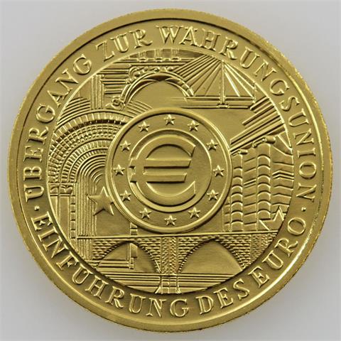 BRD/GOLD - 100 Euro Währungsunion, 2002,