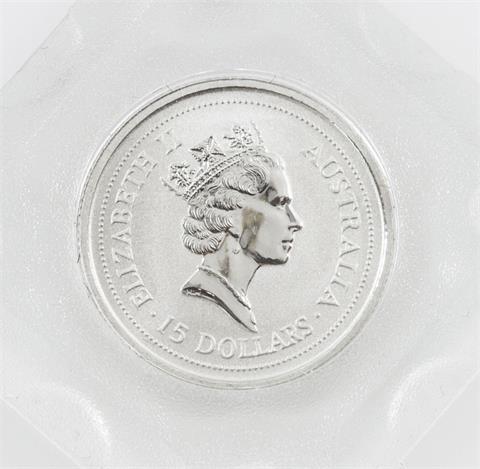 Australien - 15 Dollars 1997, PLATIN,