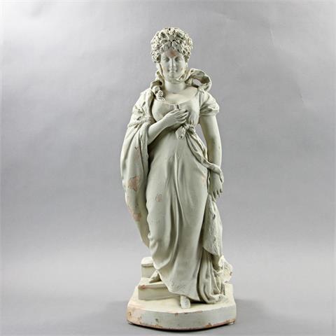 DEGEN, JOHANN (nach) Hervorragende Skulptur der KÖNIGIN LUISE VON PREUSSEN, 19.Jh.,