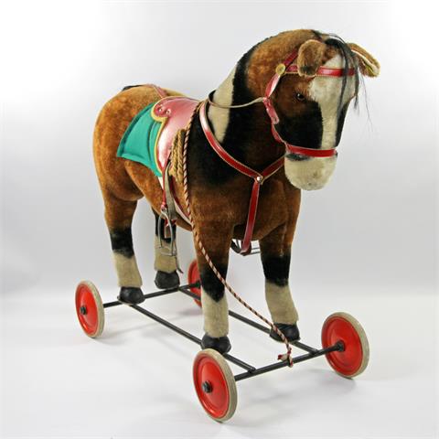 STEIFF Reit-Pony, 1950er/60er Jahre,
