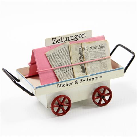 MÄRKLIN Zeitungswagen, wohl 2628, 1930er Jahre,