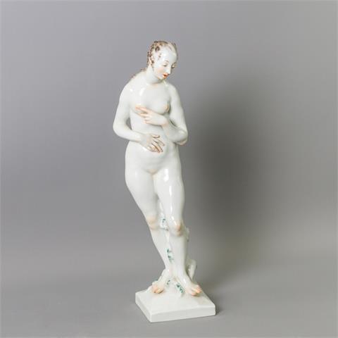 MEISSEN Jugendstil-Figur "Venus", 20.Jh., 1.Wahl,