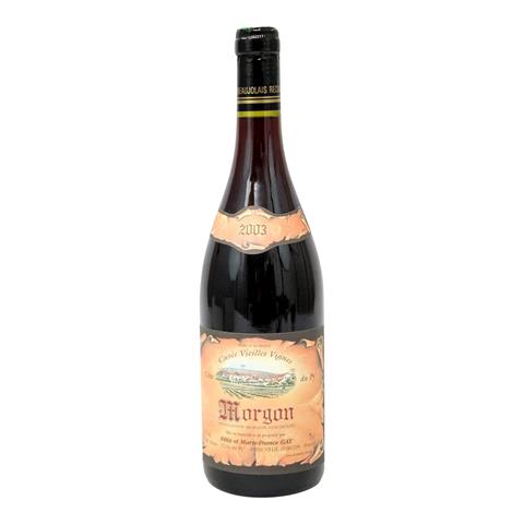1 Flasche "Beaujolais Morgan", Cote du Py, 2003,