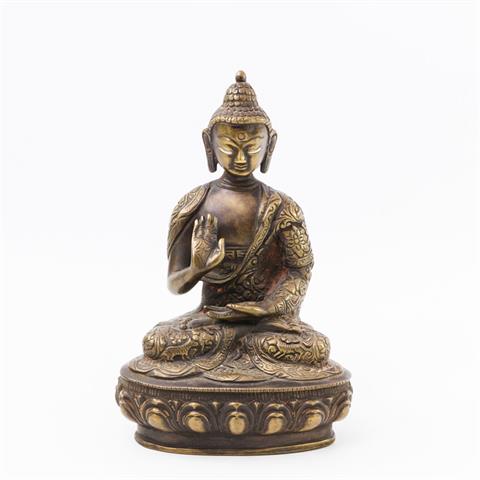 Buddha aus Bronze. THAILAND, 20. Jh.