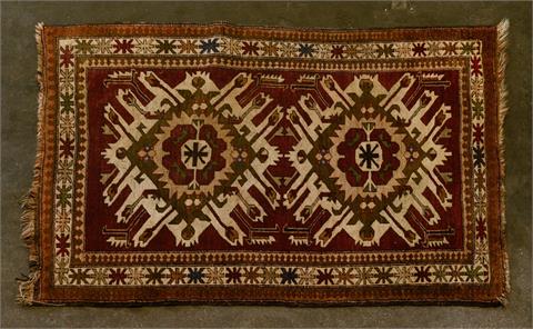 Orientteppich. Adler-Kasak/KAUKASUS, um 1900, 190x126 cm