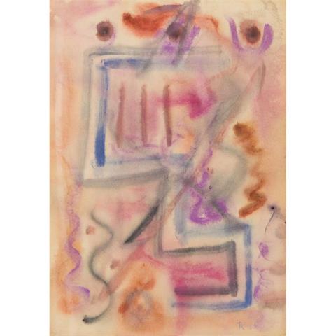 RING, THOMAS (1892-1983): Ohne Titel (abstrakte Komposition),1960,