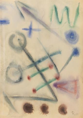 RING, THOMAS (1892-1983): Ohne Titel (abstrakte Komposition), 1960,