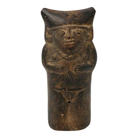 Figur aus Keramik. PERU, wohl 14. Jh.