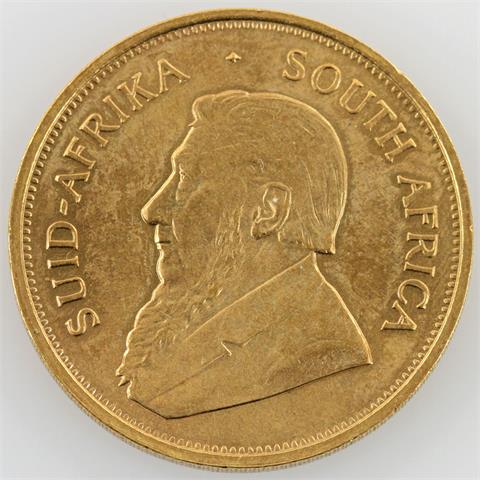 Südafrika/GOLD - 1 Krügerrand 1974,