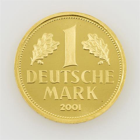 BRD - 1 Goldmark 2001/ A, 12g Gold fein
