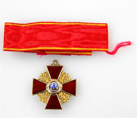4. Russisches Reich: Kaiserlicher Orden der hl. Anna,