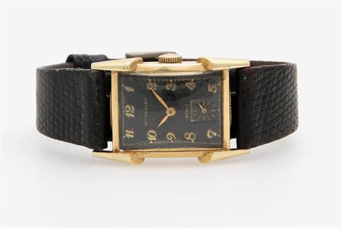 WITTNAUER Armbanduhr "Revue", 1930 / 40er Jahre. GG 14K. Handaufzugwerk.