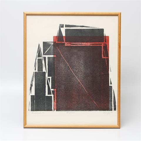 HERZER, KLAUS (1932) 'Diagonal' und Ausstellungskatalog.