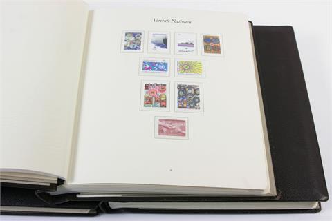 UN, Ämter Genf/New York/Wien - Postfrische Sammlung bis ca. 1996,
