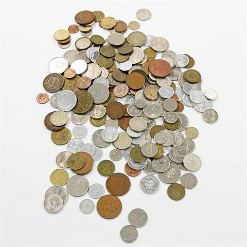 FUNDGRUBE - diverse Münzen aus versch. Ländern, u.a.Polen,Großbritanien,Belgien,Deutschland usw.