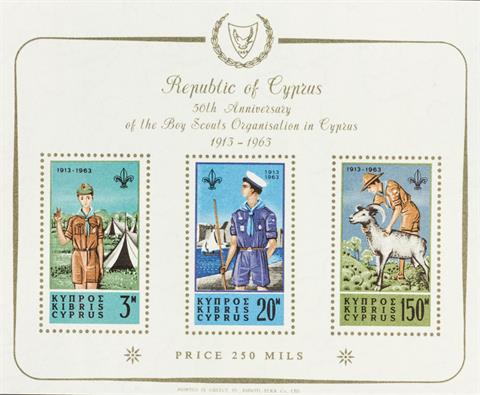 Zypern - 1963, Block 1,