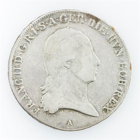 Habsburg - 1/2 (Kronen)Taler Franz II, 1797/A,