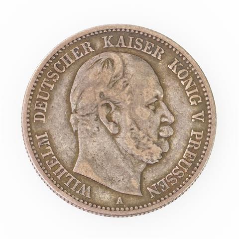 Preussen - 2 Mark 1884 A, Wilhelm I.,