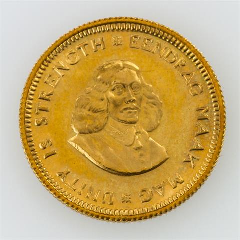 Südafrika/Gold - 1 Rand 1980,