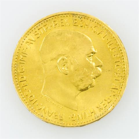 Österreich/Gold - 1 x 20 Kronen 1915,