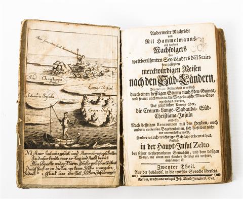 Historisches Buch, 18.Jh. - (wohl)Andreas Speelmann, Nil Hammelmanns als tapfern Nachfolgers des weitberühmten See-Länders Nil