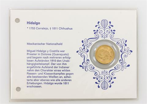 Mexiko/GOLD - 10 Pesos 1917 Hidalgo,