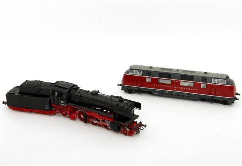 ROCO Diesellok und Tenderlokomotive, Spur H0,