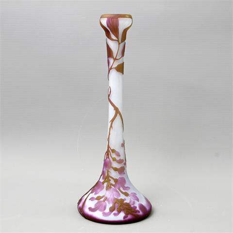 Bez. LEGRAS Vase, Glas, 1.H. 20.Jh.
