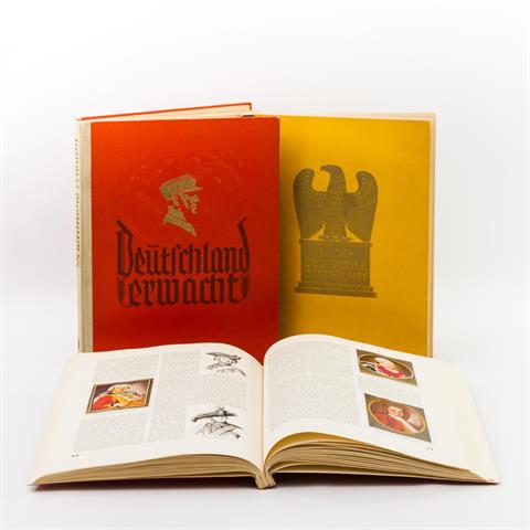 3 Zigarettenbilderalben, 1930er Jahre - alle Alben herausgegeben vom Cigaretten-Bilderdienst Hamburg-Bahrenfeld. 1 x