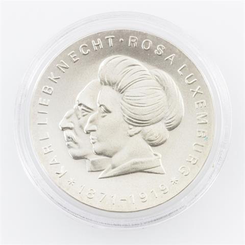 DDR - Karl Liebknecht und Rosa Luxemburg,