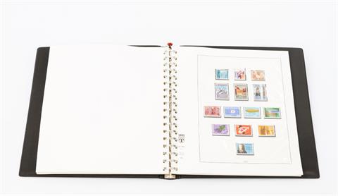 Schweiz - kleine postfrische Sammlung der Jahre 1966-77