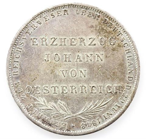 Frankfurt - 1 Doppelgulden 1848,